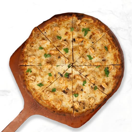 Shrimp Alfredo 16"