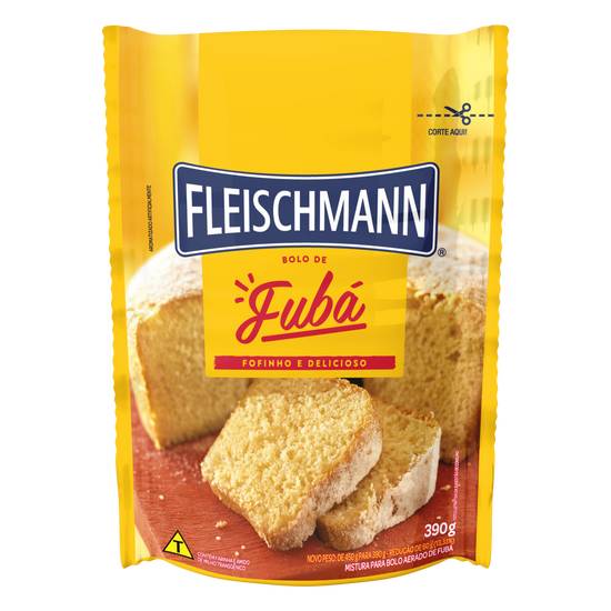 Fleischmann mistura para bolo de fubá (390g)