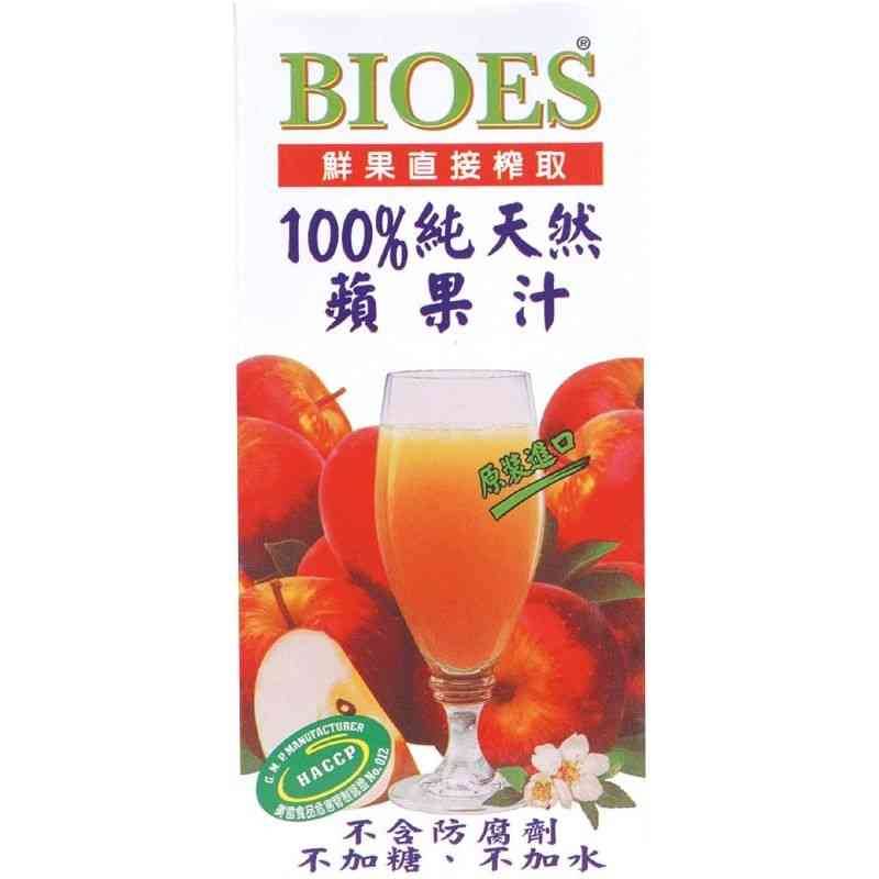 囍瑞100純天然蘋果原汁1L <1000ml毫升 x 1 x 1Bottle瓶>