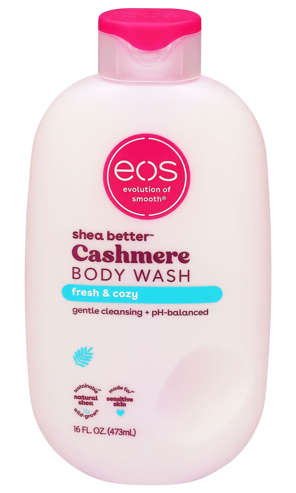 eos Shea Better Cashmere Body Wash, Fresh-Cozy (16 fl oz)