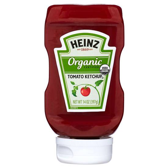 Order Heinz Organic Ketchup 14oz food online from Everyday Needs by Gopuff store, New Haven on bringmethat.com