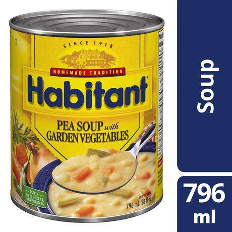 Habitant soupe aux pois avec légumes du jardin d'habitant (796 ml) - peas soup with garden vegetables (796 ml)