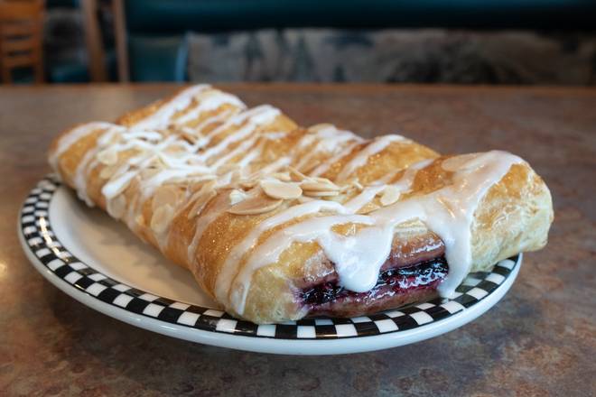 Fresh Baked Bear Claw, Blackberry Filled