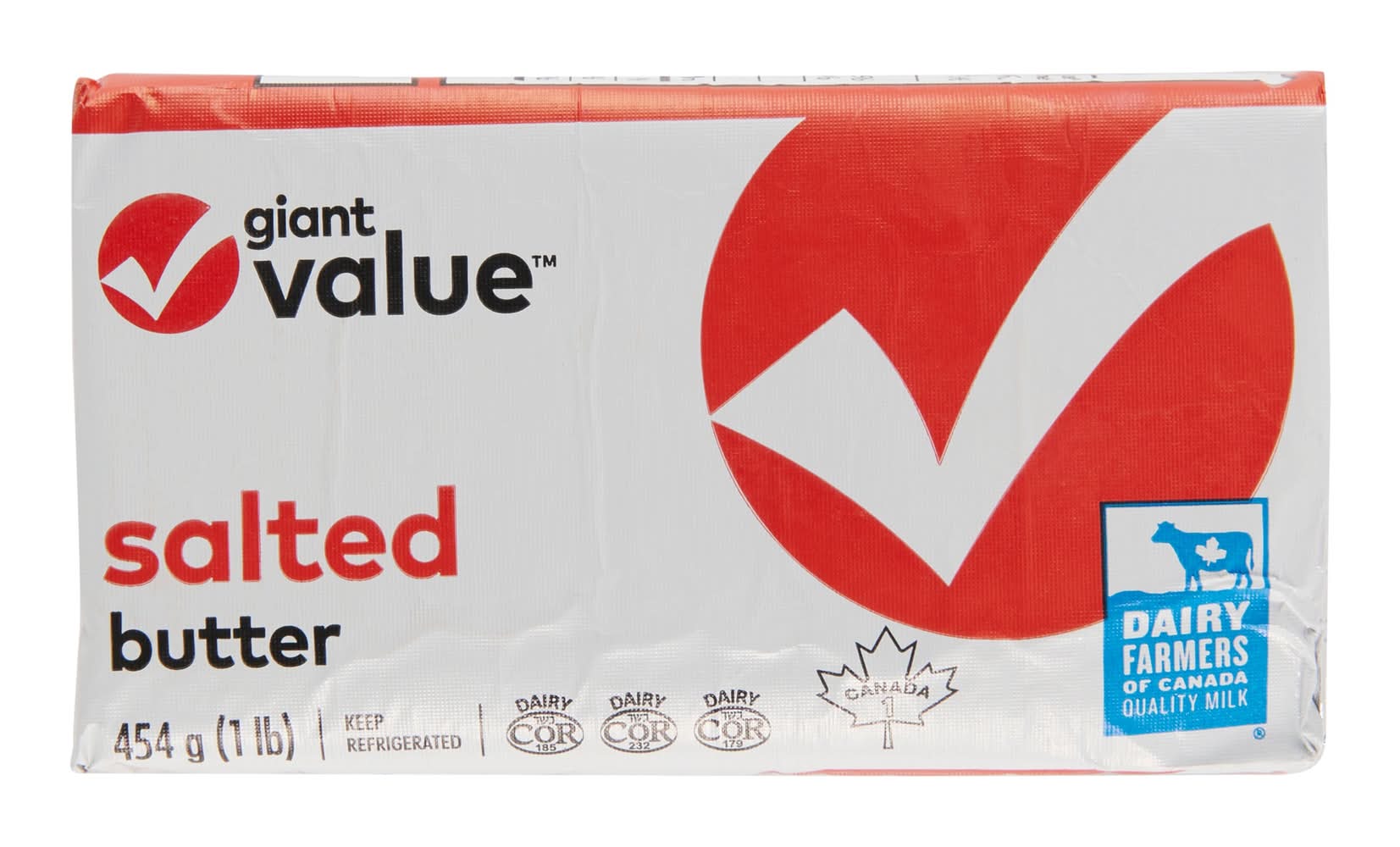 Giant Value Salted Butter (454 g)