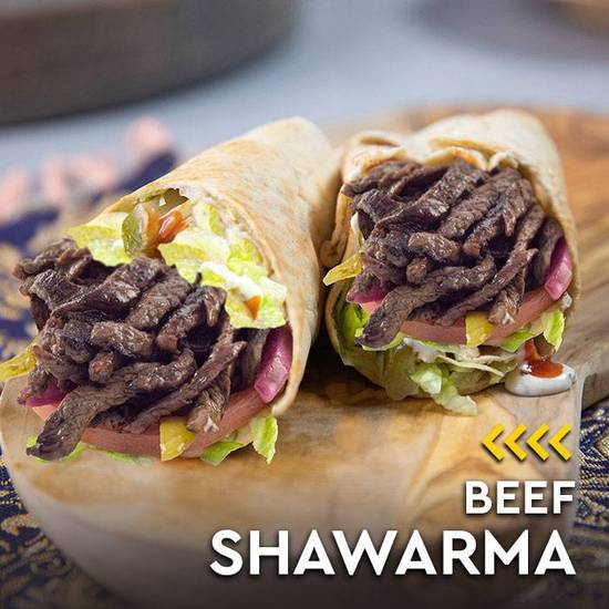 Beef Shawarma Wrap