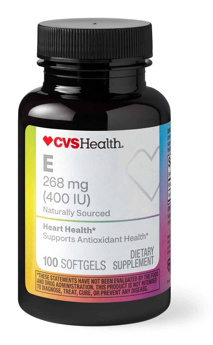 CVS Health Vitamin E 400 Iu Heart Health Softgels (100 ct)