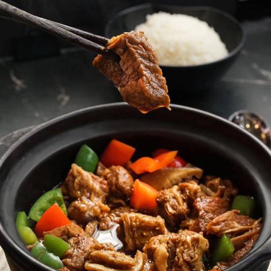 黄焖牛腩米饭 Yang'sf Braised Beef Rice