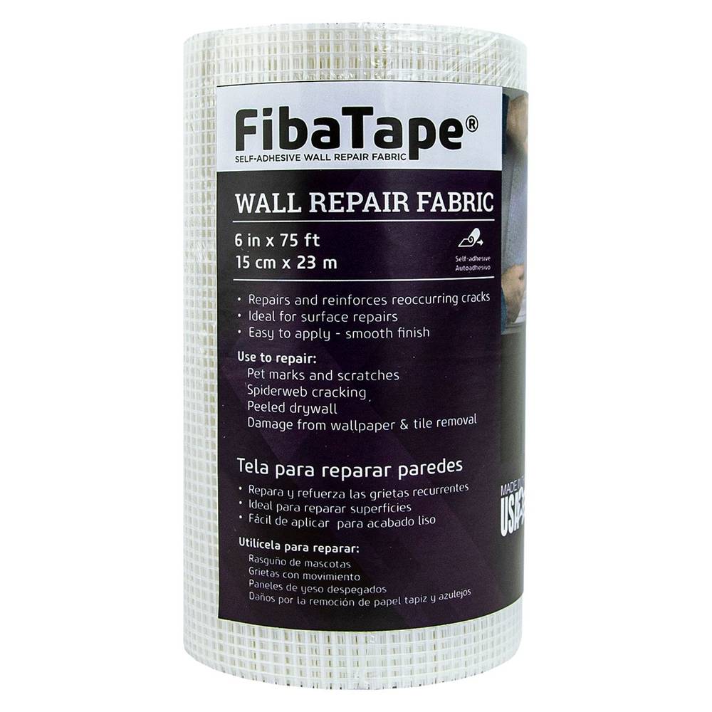 Saint-Gobain ADFORS FibaTape 6-in x 75-ft Mesh Construction Self-adhesive Drywall Joint Tape | FDW9069-U