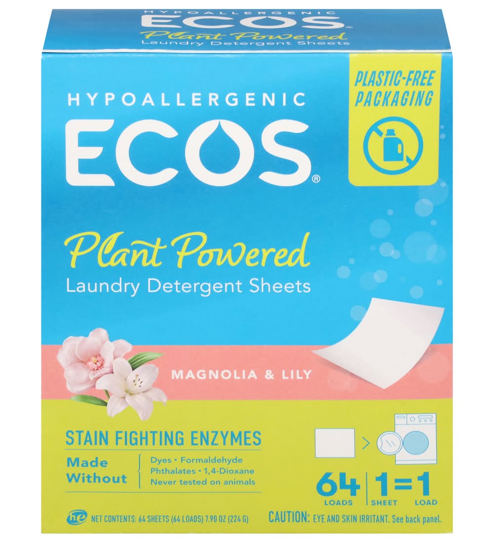 ECOS Plant Powered Magnolia & Lily Laundry Detergent (7.9 oz)