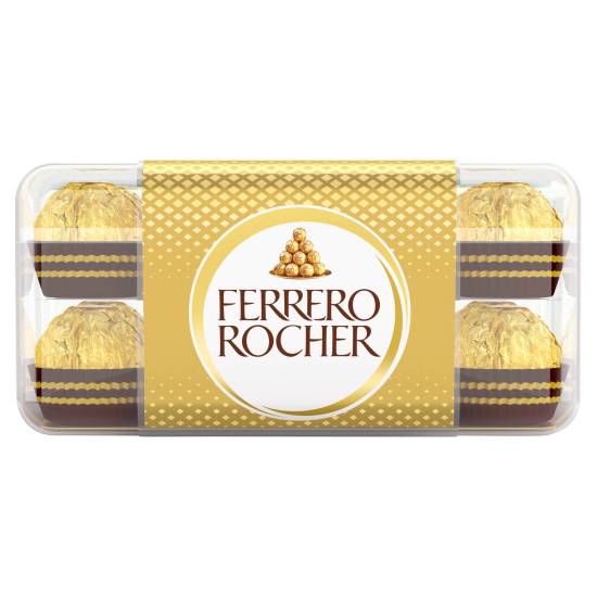 Ferrero Rocher Chocolate Pralines Gift Box Of Chocolate 16 Pieces (200g)