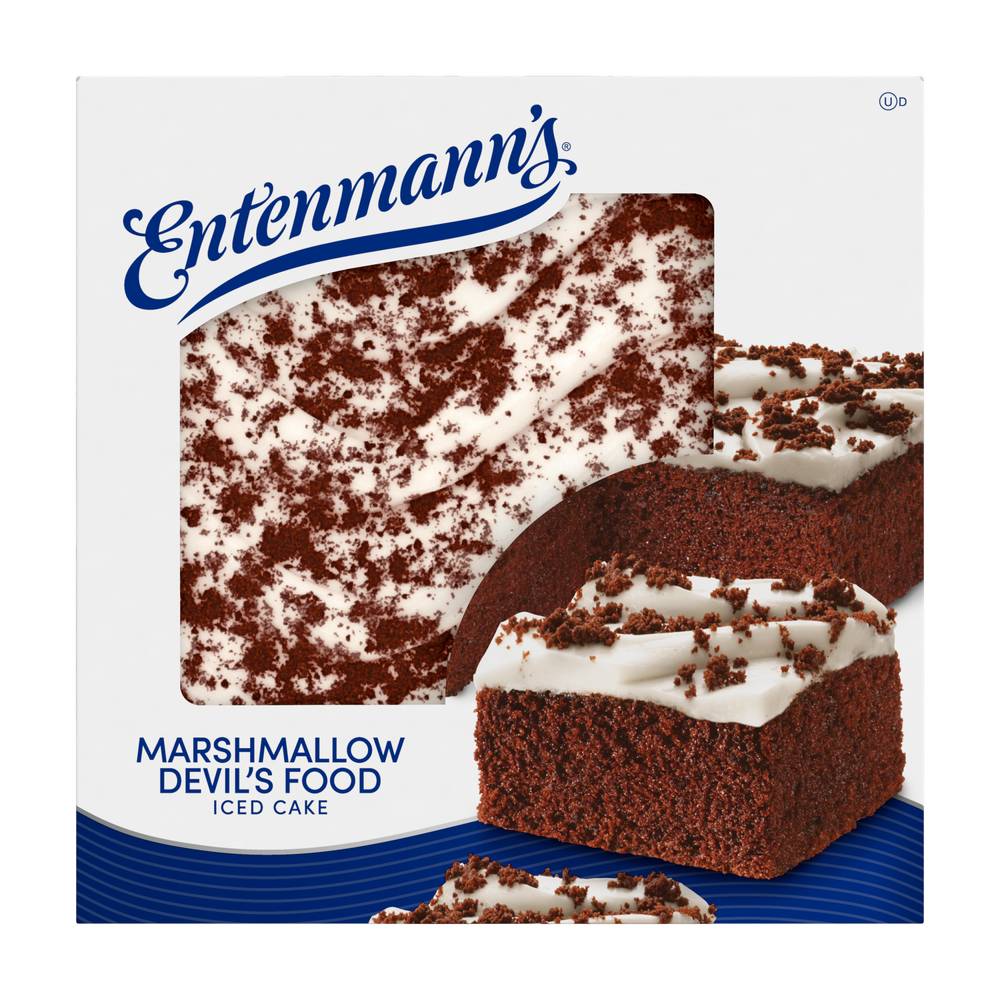 Entenmann's Marshmallow Devil's Food Iced Cake (1.19 lbs)