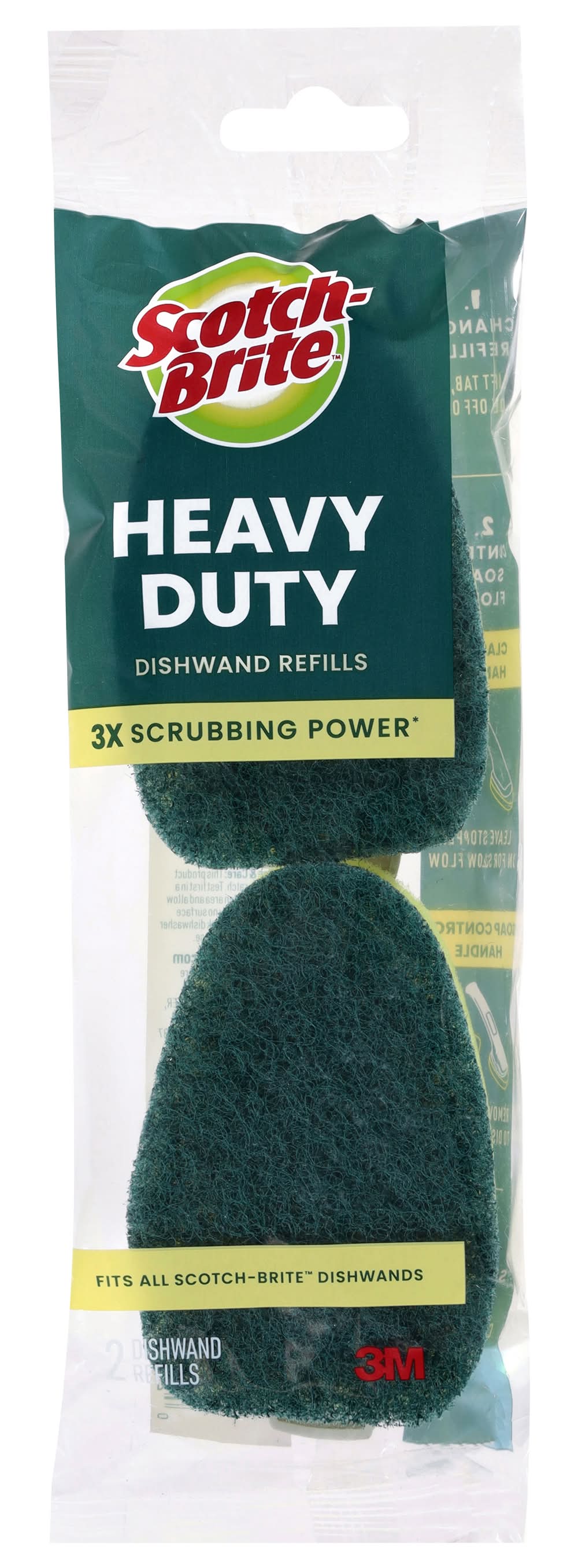 Scotch-Brite Heavy Duty Dishwand Refills (1.6 oz)