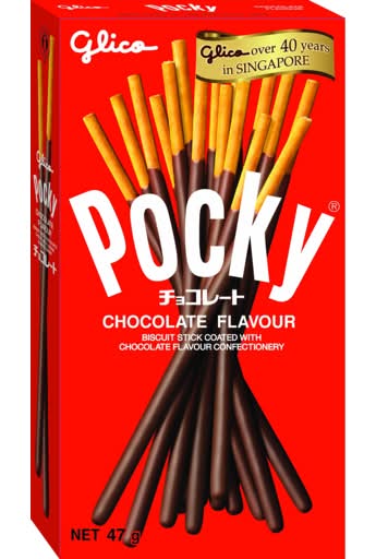 Glico Pocky Biscuit Sticks, Chocolate (47g)
