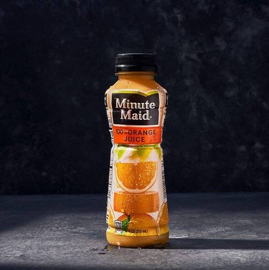 Minute Maid Orange Juice Bottle