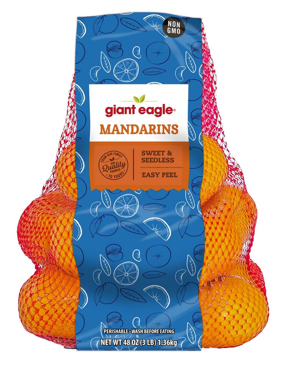 Giant Eagle California Mandarins, Sweet and Seedless