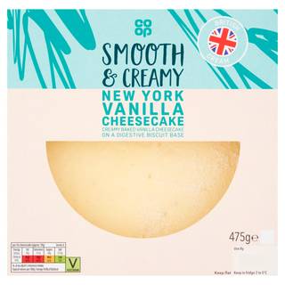 Co-op New York Cheesecake 475g