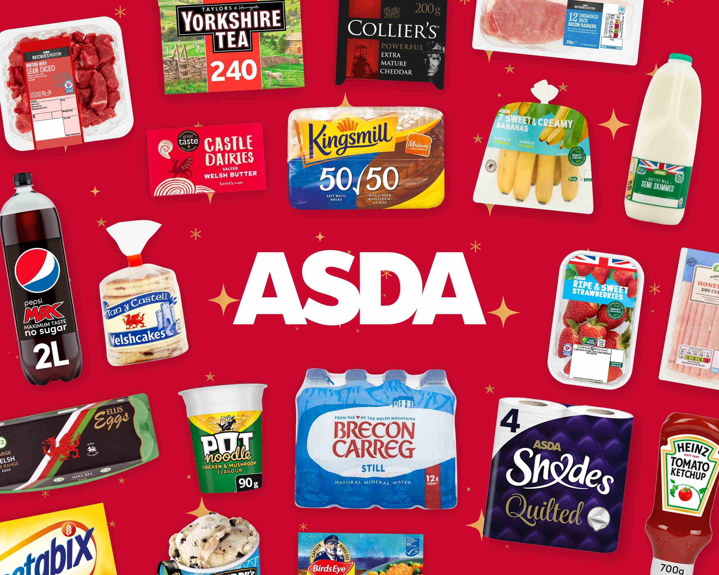 Asda Llandudno Junction (Supermarket) Menu Takeaway in Conwy Delivery menu & prices Uber Eats