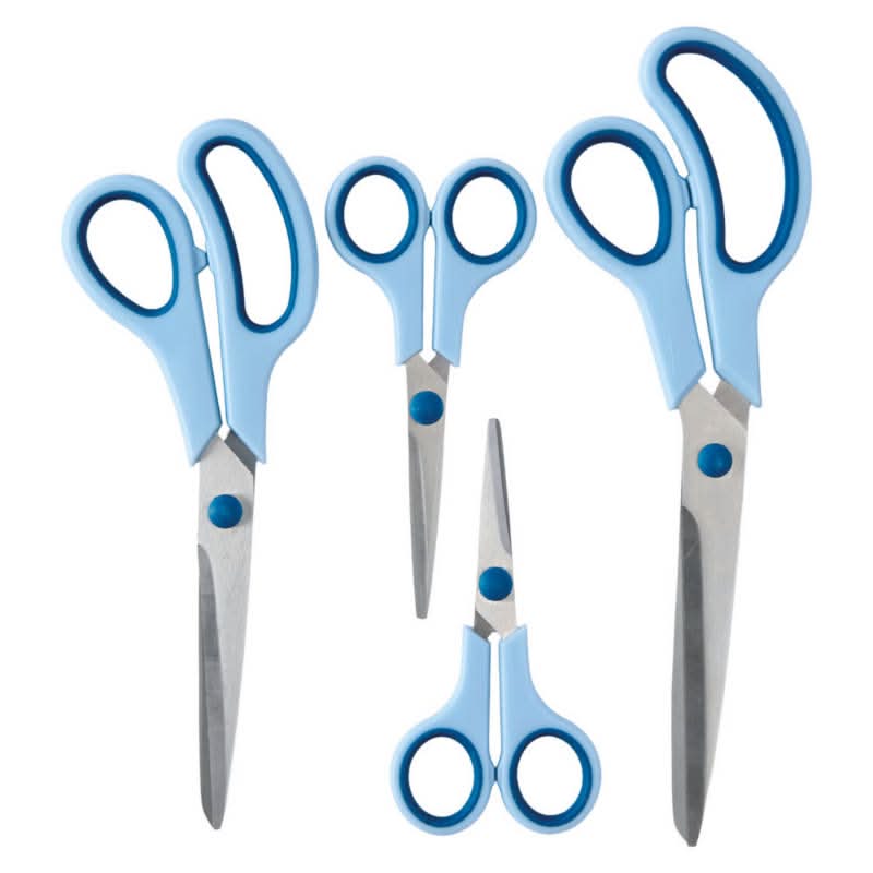 Pembrook Blue Scissors - 4pk
