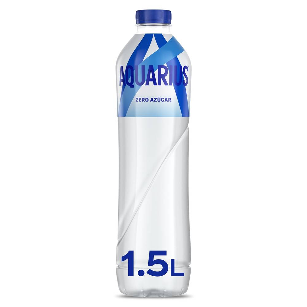 Bebida Refrescante De Limón Zero Azúcar Aquarius Botella 1.5 L