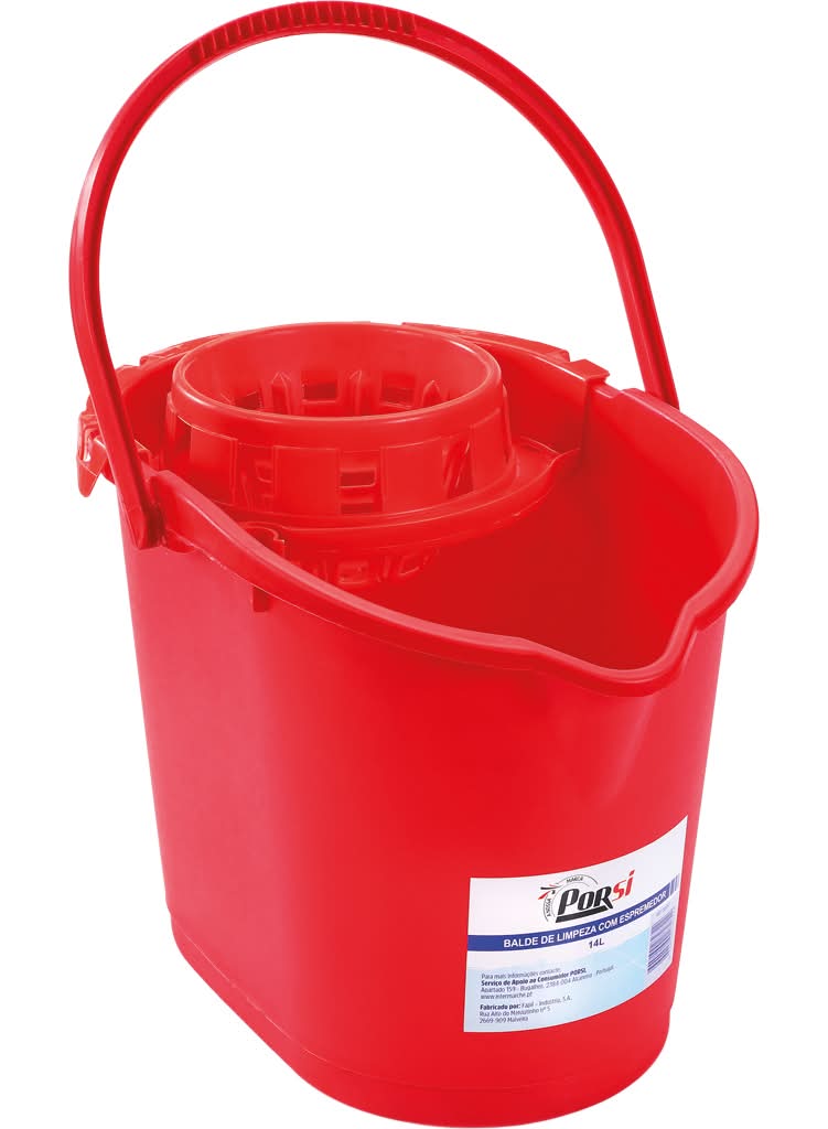 PorSi  - Balde de Limpeza com Espremedor, unidade