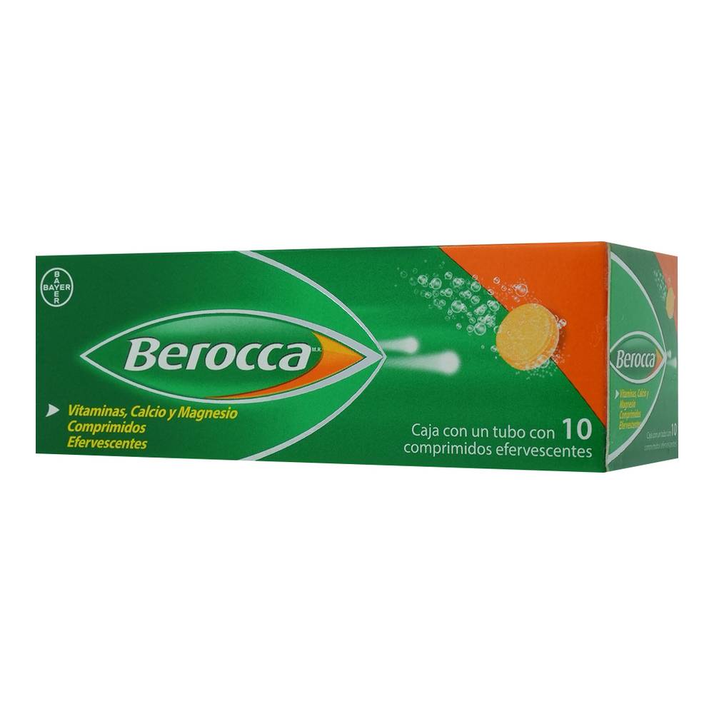 Bayer · Berocca multivitamínico comprimidos efervescentes (10 un)