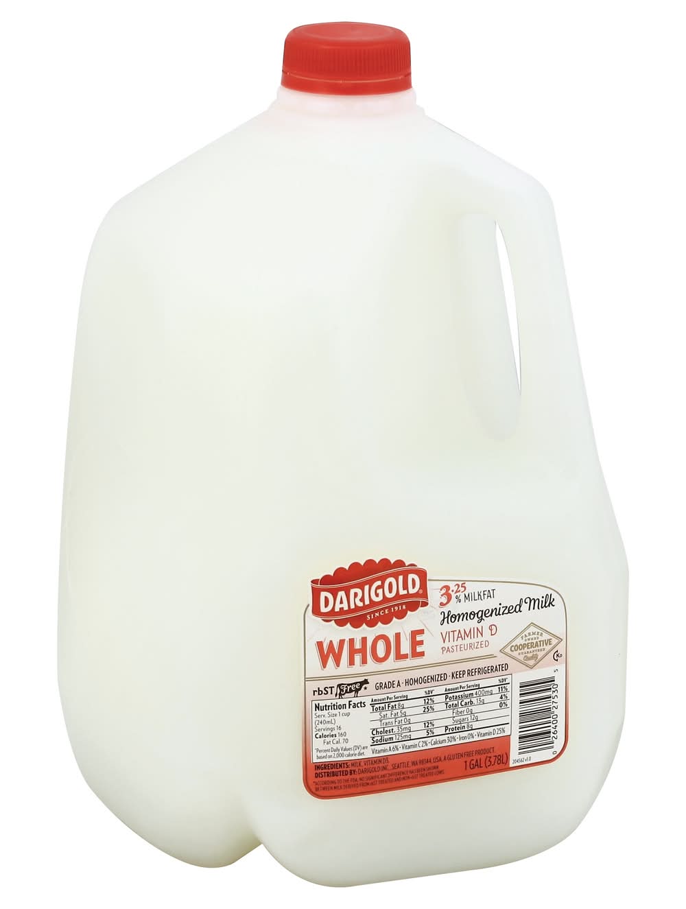 Darigold Viamin D Whole Homogenized Milk (1 gal)