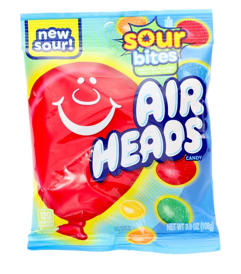 Airheads Sour Bites Candy, Assorted (3.8 oz)