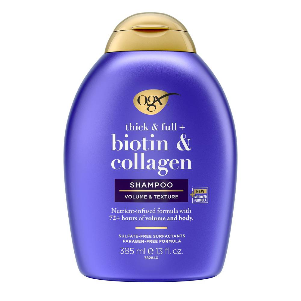 OGX Thick & Full Biotin & Collagen Shampoo, 13 OZ