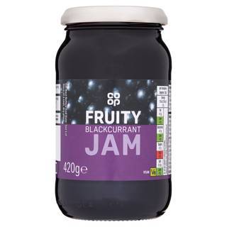 Co Op Blackcurrant Jam (420G)