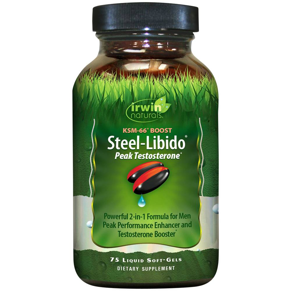 Irwin Naturals Steel-Libido Peak Testosterone, Softgels