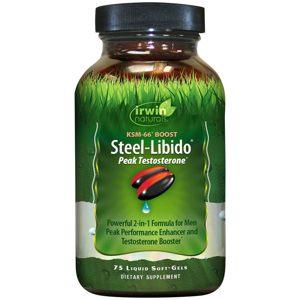 Irwin Naturals Steel-Libido Peak Testosterone, Softgels (75 ct)