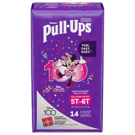 Pull-Ups Girls' Potty Training Pants 5t-6t (14 ct)
