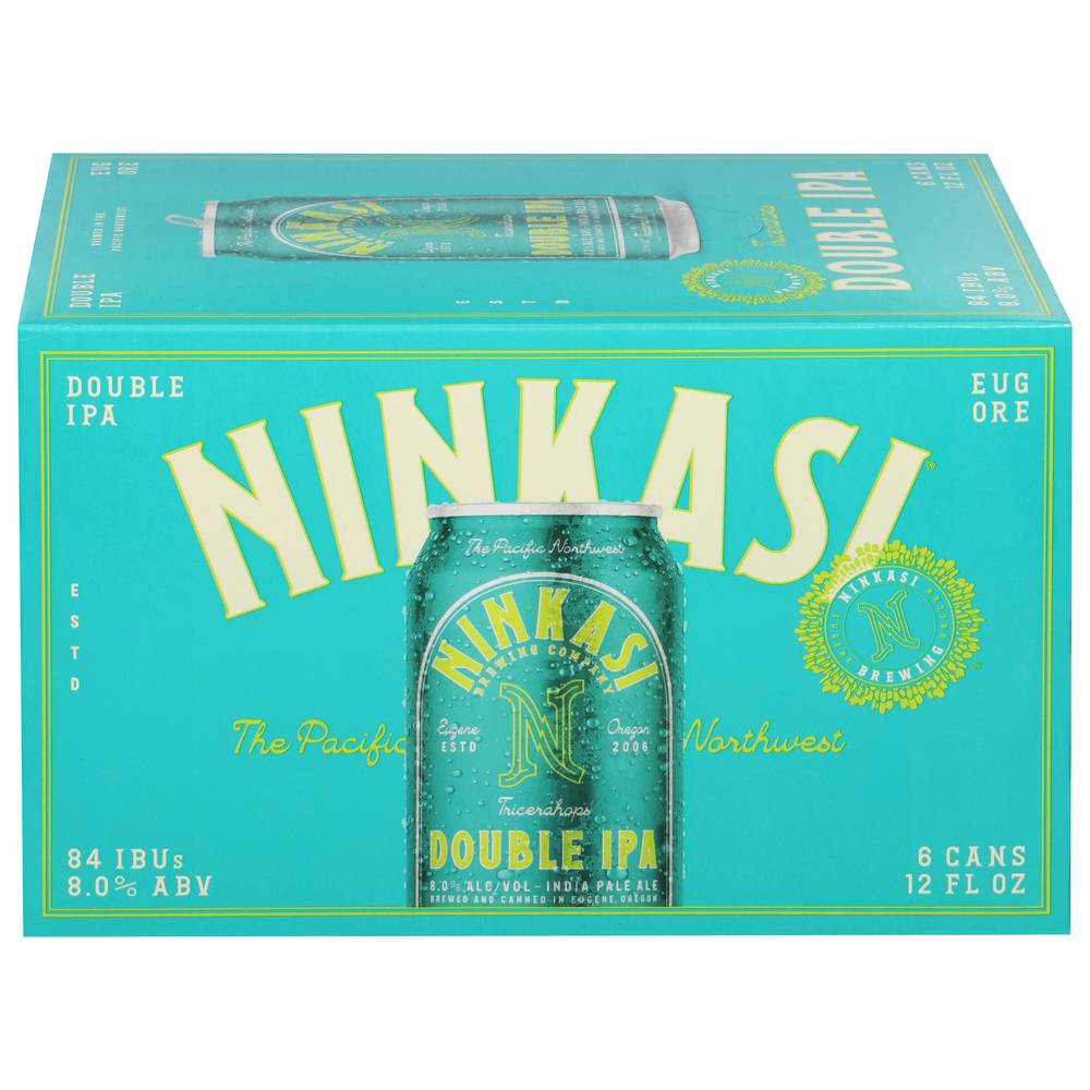 Ninkasi Brewing Company Tricerahops Domestic Double Ipa Beer (6 ct, 12 fl oz)