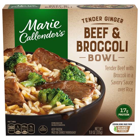 Marie Callender's Tender Ginger Beef & Broccoli Bowl
