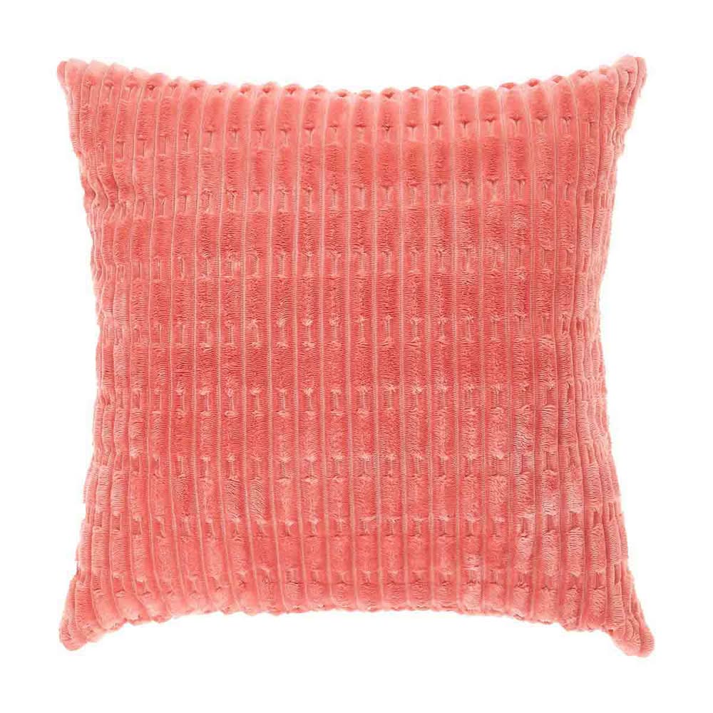 Kathy Ireland Jacquard Decorative Throw Pillow Rose