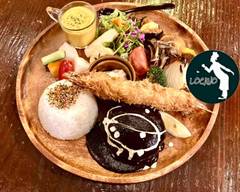 【黒デミグラスソースハンバーグ】京都れとろ洋食　LOCAVO ロカヴォ