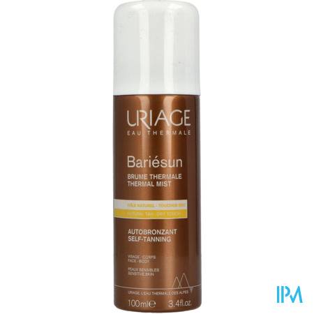 Uriage Bariesun Brume Thermale Autobronz. 100ml Solaires - Vos indispensables voyages
