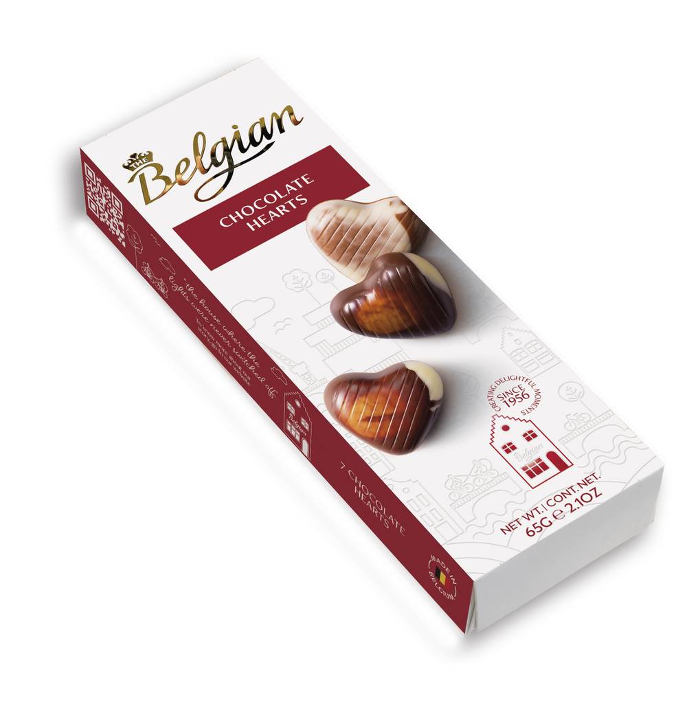 Bombones de Chocolate con Figuritas de Corazón