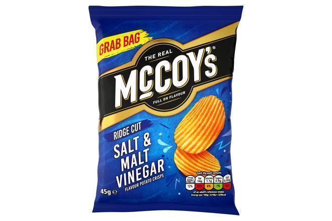 McCoy's Salt & Malt Vinegar 45g
