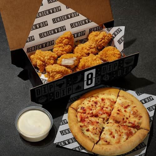 8 Boneless Bites & Garlic Pizza Bread Combo