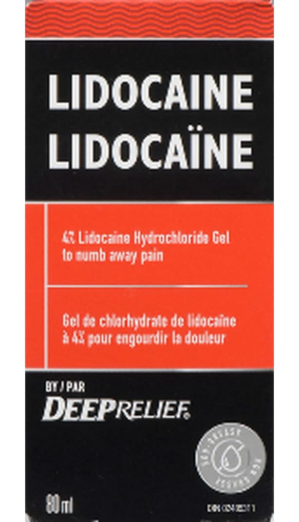 DEEPRELIEF Lidocain Hydrochloride Gel (80 g)