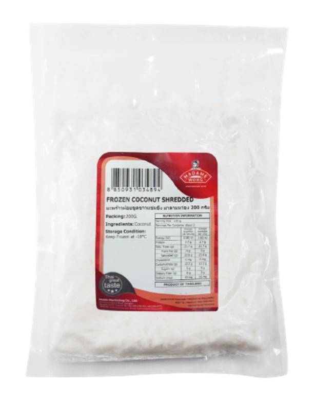 Madame Wong Frozen Coconut Strip (200g)