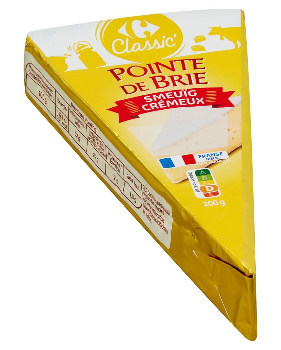 Carrefour Classic'' Pointe de Brie Smeuïg 200 g