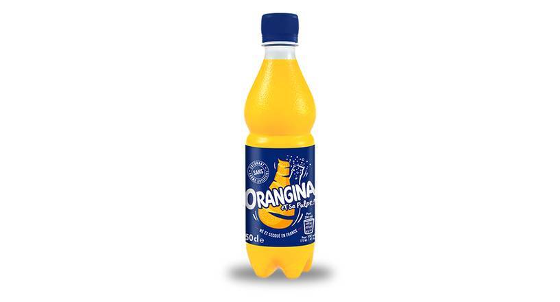 Orangina - Boisson gazeuse soda (500 ml) (orange)