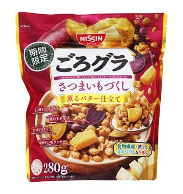 日清シスコ ごろグラ - さつまいもづくし (280g)