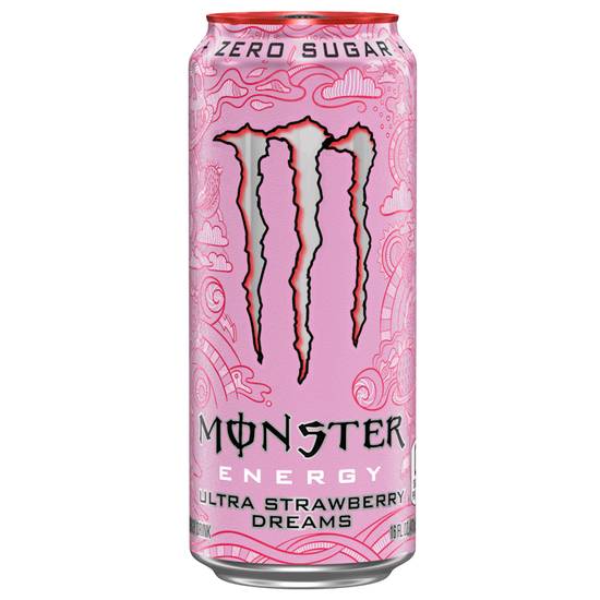 Monster Ultra Strawberry Dreams 16 oz Can