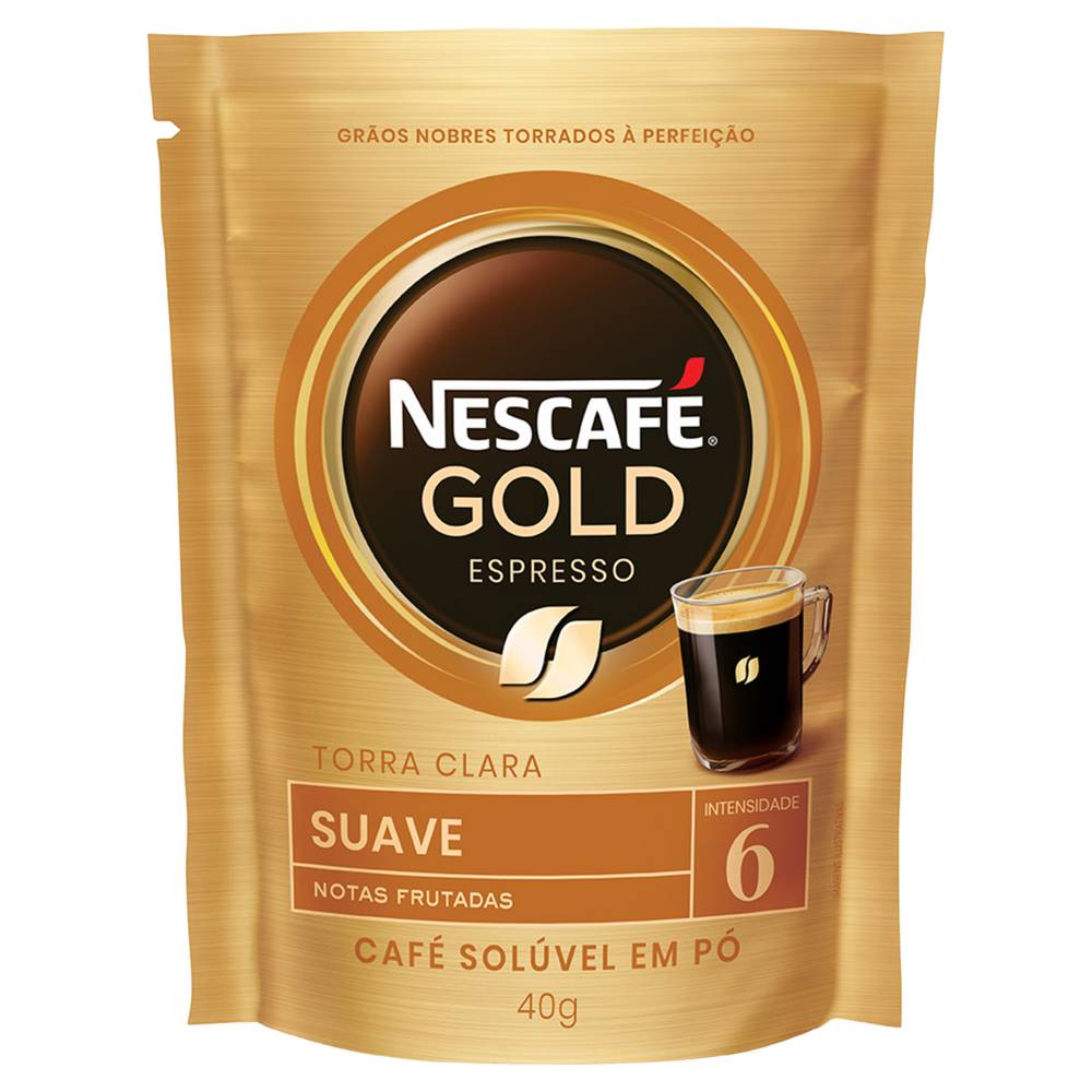 Nescafé · Café solúvel em pó suave gold espresso (40 g)