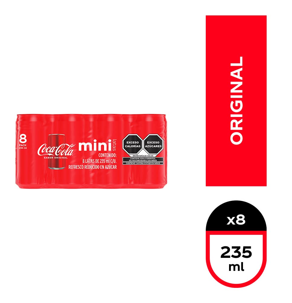 Coca-Cola · Refresco original (8 x 235 ml)