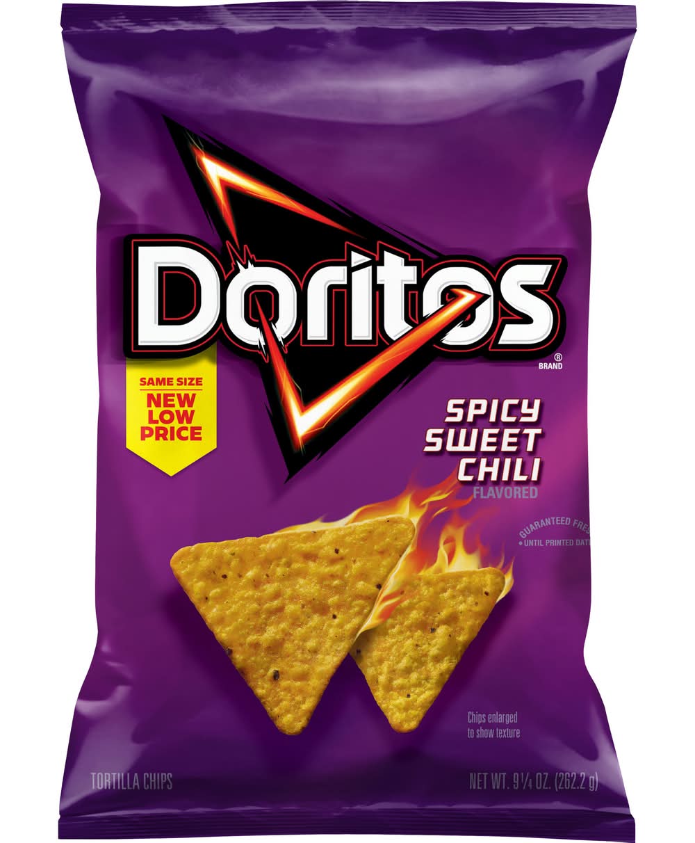 Doritos Tortilla Chips, Spicy Sweet Chili (9.25 oz)