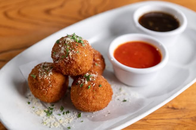Italian Beef and Giardiniera Arancini